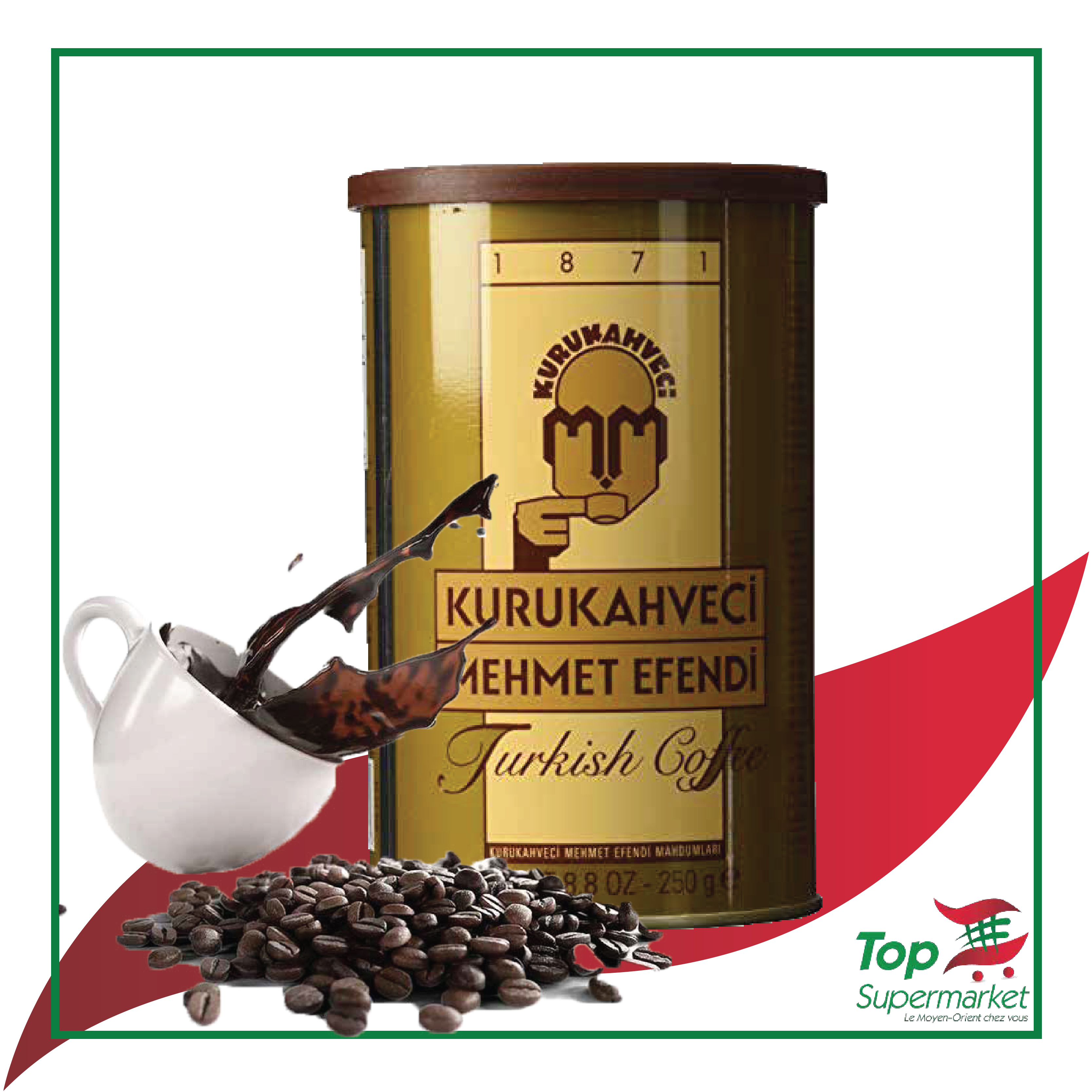 Mehmet Efendi café turque 250gr